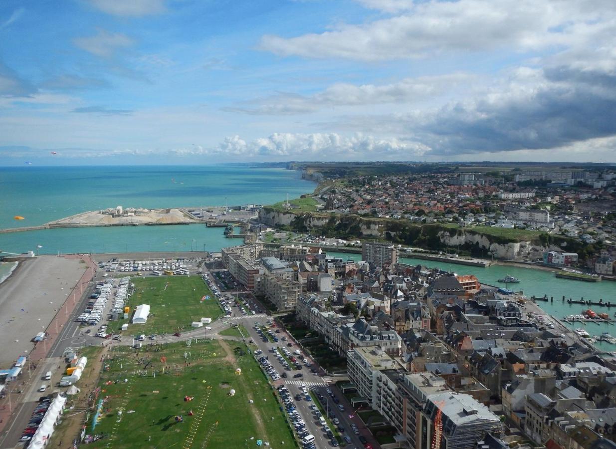 L'Entre Port & Mer - Vue Mer - Proxi Gare Plage & Quai - Hyper-Centre - Parking Gratuit Dieppe Exterior foto